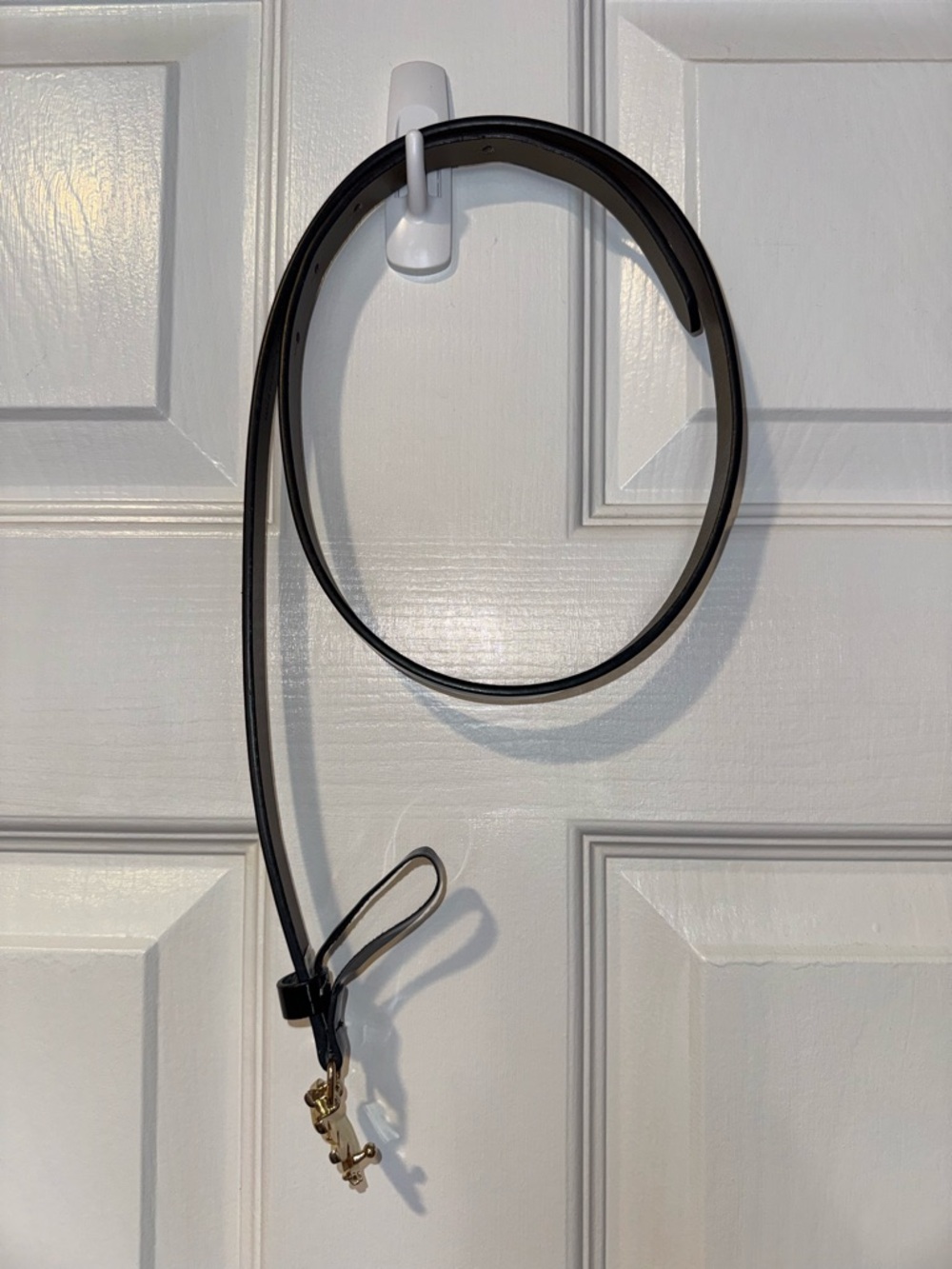 Banana Republic Black Belt with Elephant Charm 🐘 - Picture 2 of 5